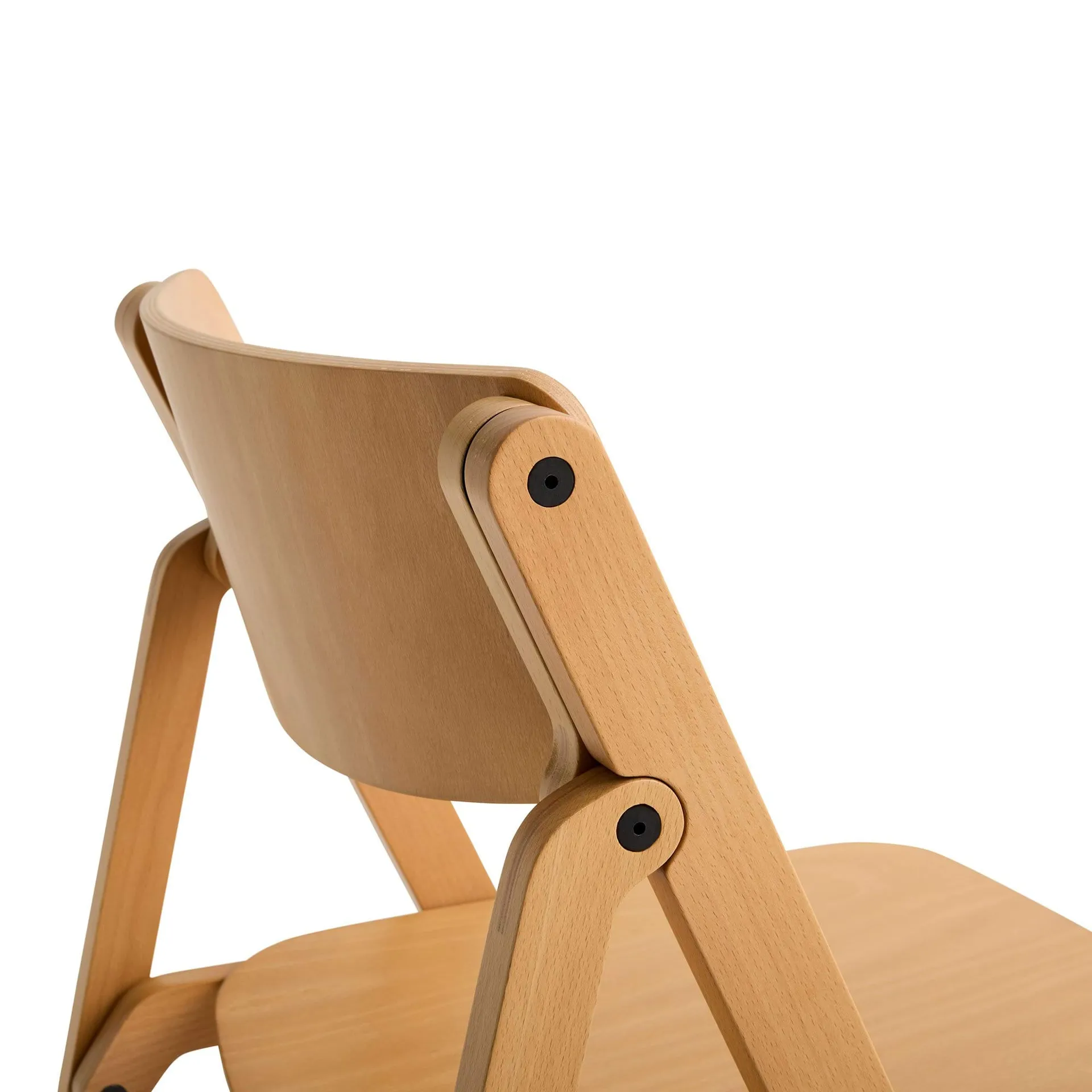 Backflip Chair stol, Golden lackerad bok HAY