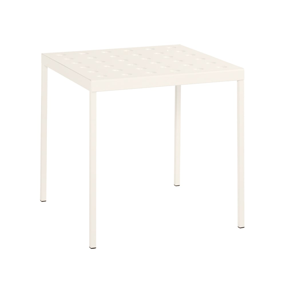 HAY Balcony bord chalk beige, 75 cm | Skandinavisk Design | Trädgårdsbord | Beige
