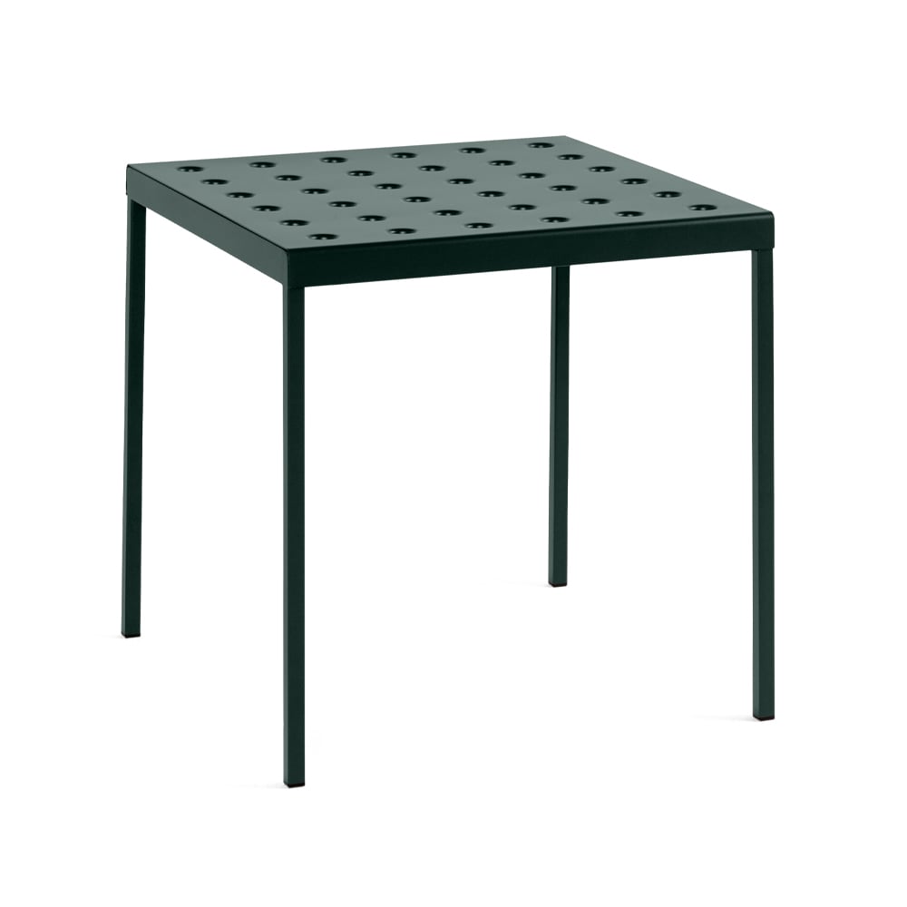 HAY Balcony bord dark forest, 75 cm | Skandinavisk Design | Trädgårdsbord | Grön
