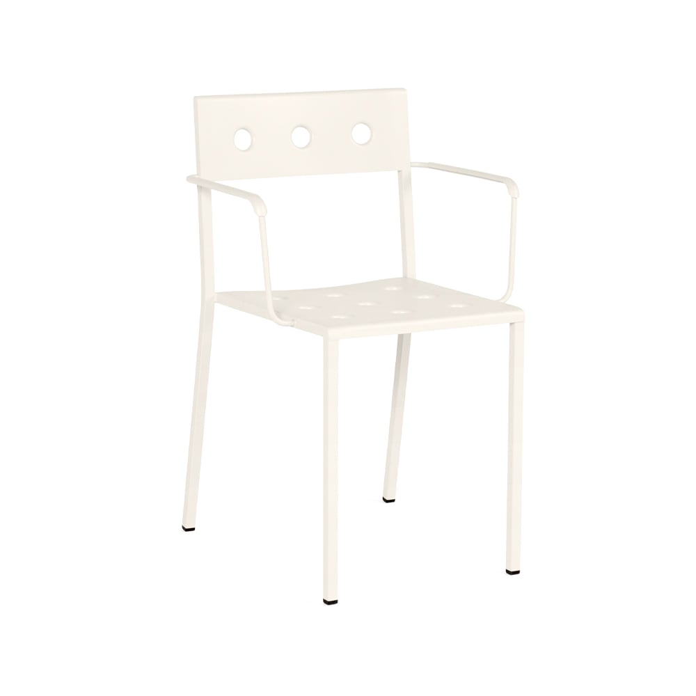 HAY Balcony karmstol chalk beige | Skandinavisk Design | Trädgårdsstolar | Beige