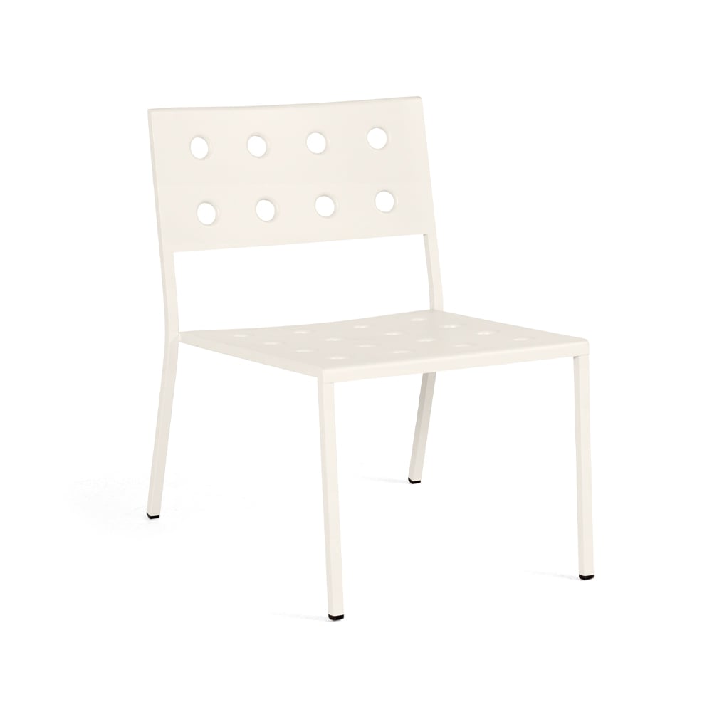 HAY Balcony loungestol chalk beige | Skandinavisk Design | Trädgårdsstolar | Beige