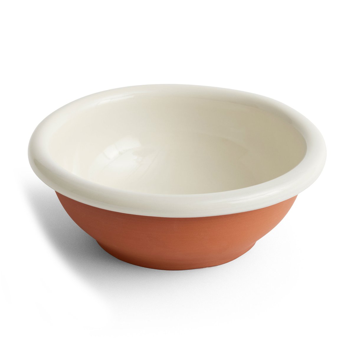 HAY Barro salladsskål large 26 cm Off-white | Skandinavisk Design | Salladsskålar | Vit