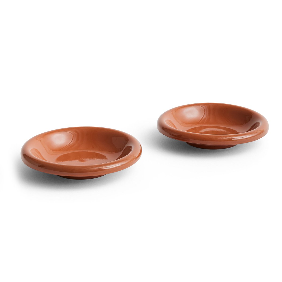 HAY Barro skål 20 cm 2-pack Natural | Skandinavisk Design | Salladsskålar | Vit