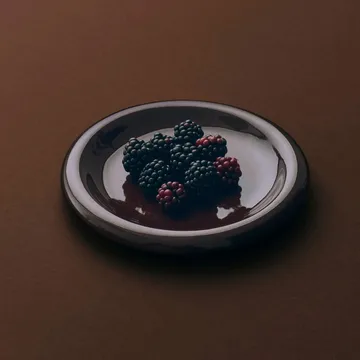 Barro tallrik - Burgundy, Ø18 cm, 2-pack - HAY