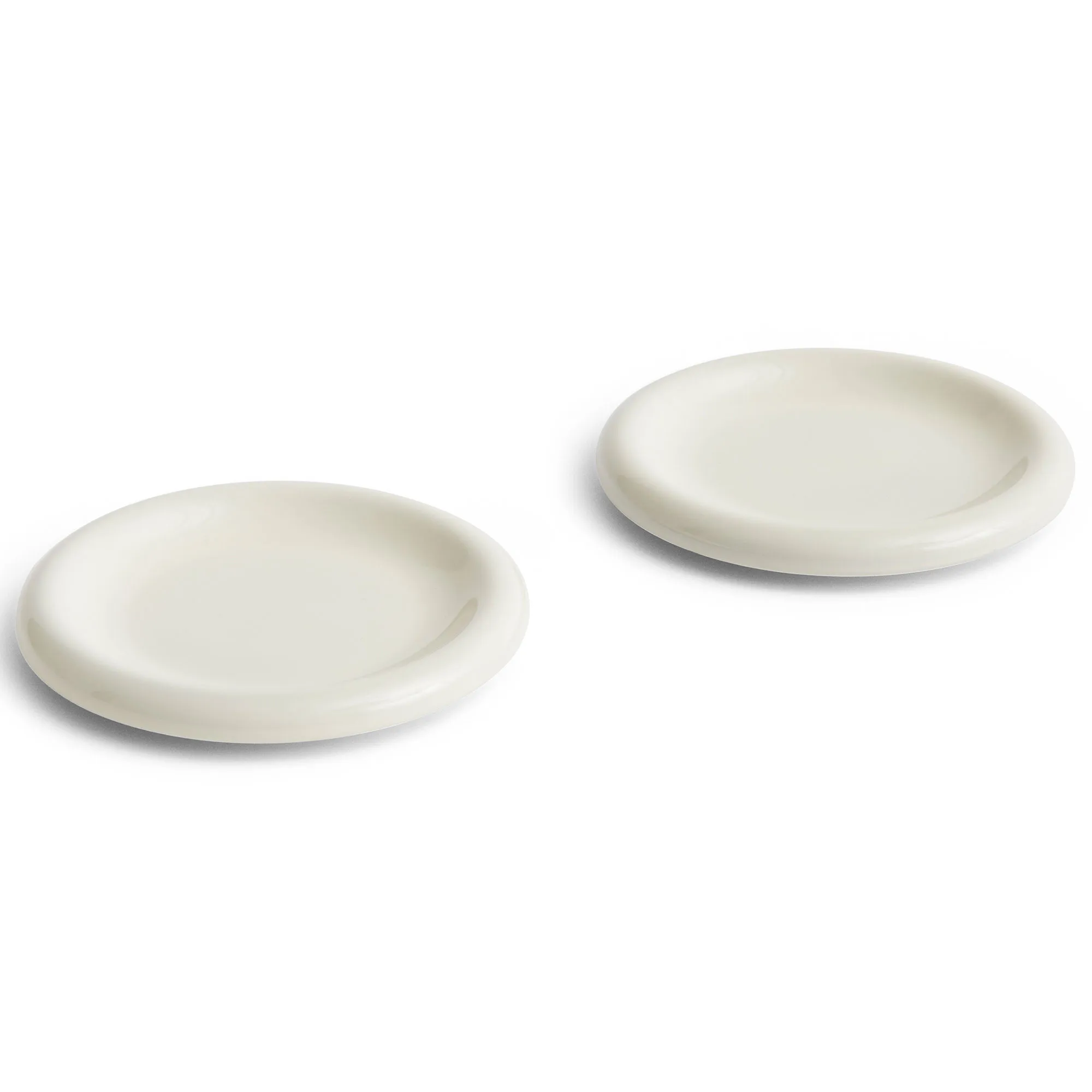 Barro tallrik, Off-white, Ø18 cm 2-pack