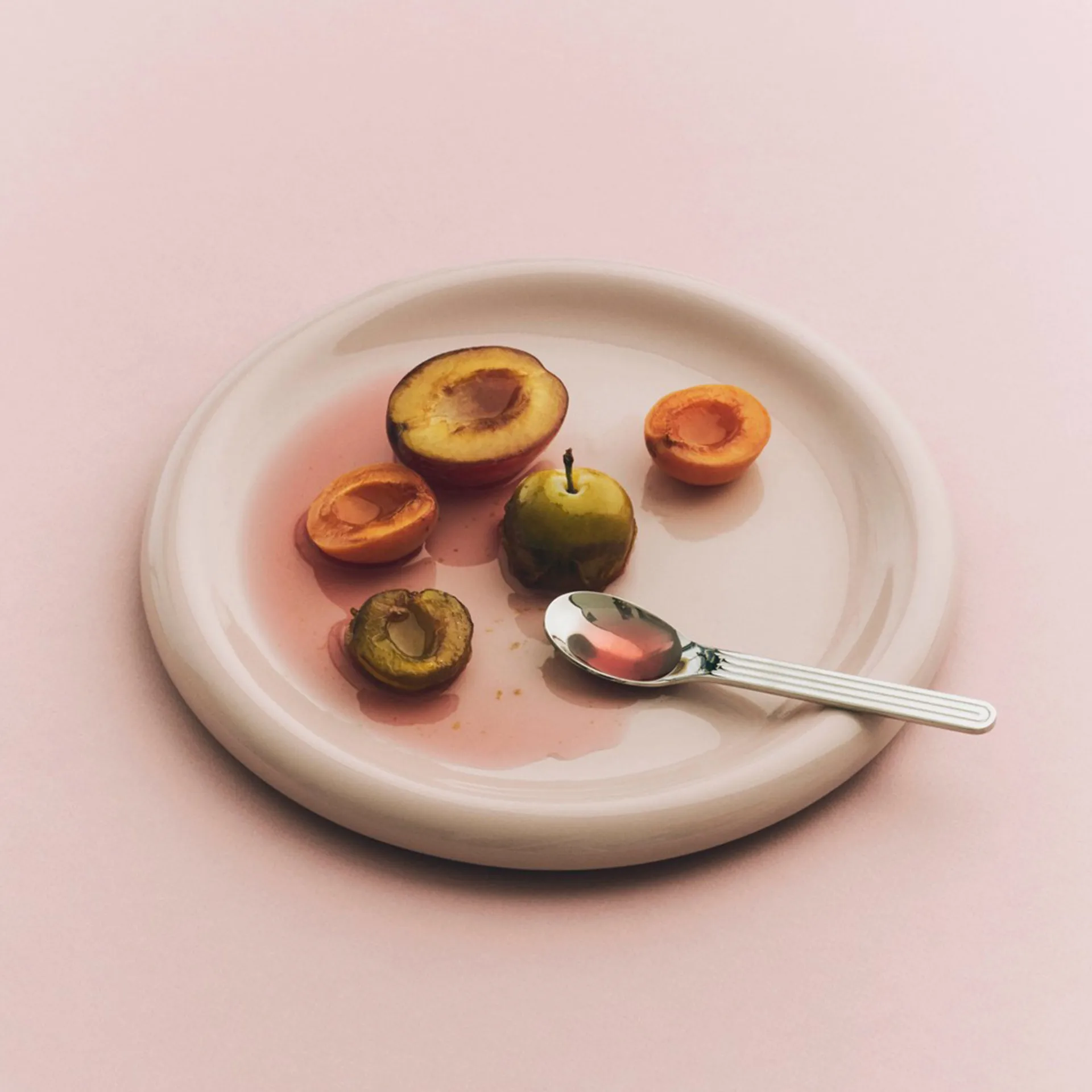 Barro tallrik, Pink, Ø24 cm 2-pack HAY