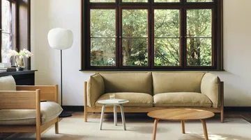 Bella soffbord - Oljad ek, Ø80x32 cm - HAY