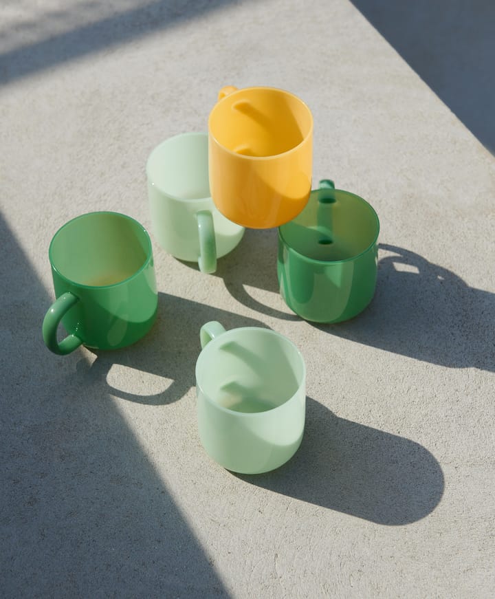 Borosilicate mugg 30 cl 2-pack, Jade green HAY