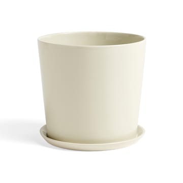 Botanical Family kruka - offwhite, xl, med fat Ø22 cm - HAY