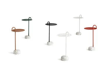 Bowler sidobord - Beige-granite - HAY