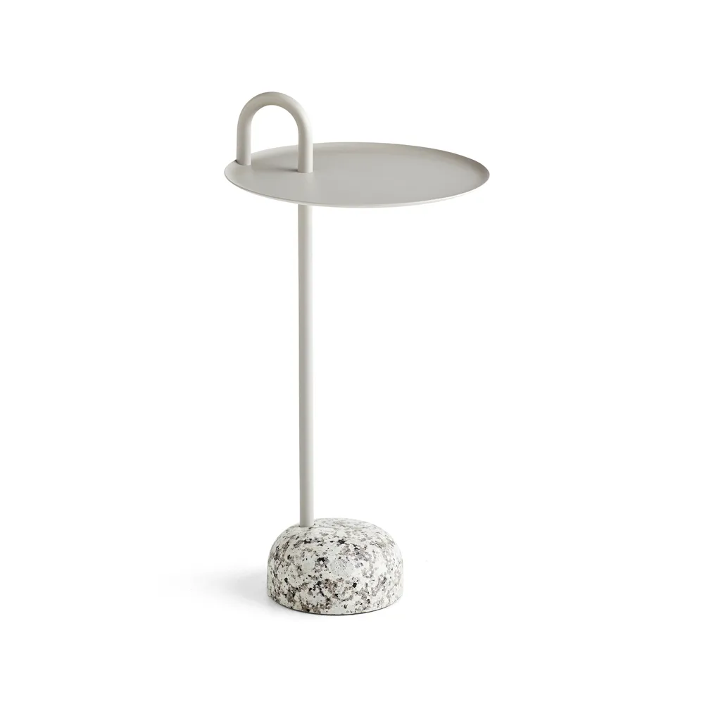 Bowler sidobord, Beige-granite