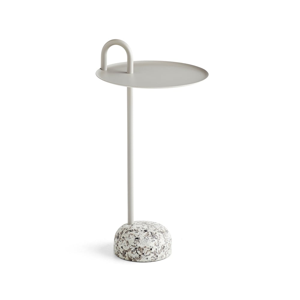 HAY Bowler sidobord Beige-granite | Skandinavisk Design | Avlastningsbord & Sidobord | Beige