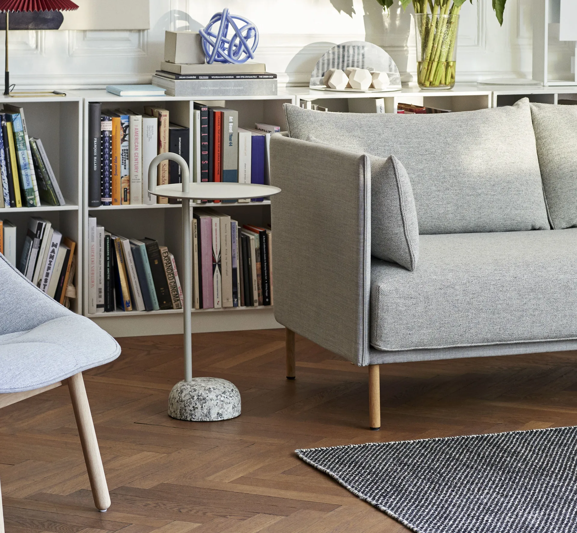 Bowler sidobord, Beige-granite HAY