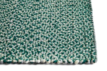 Braided matta 140x200 cm - Green - HAY