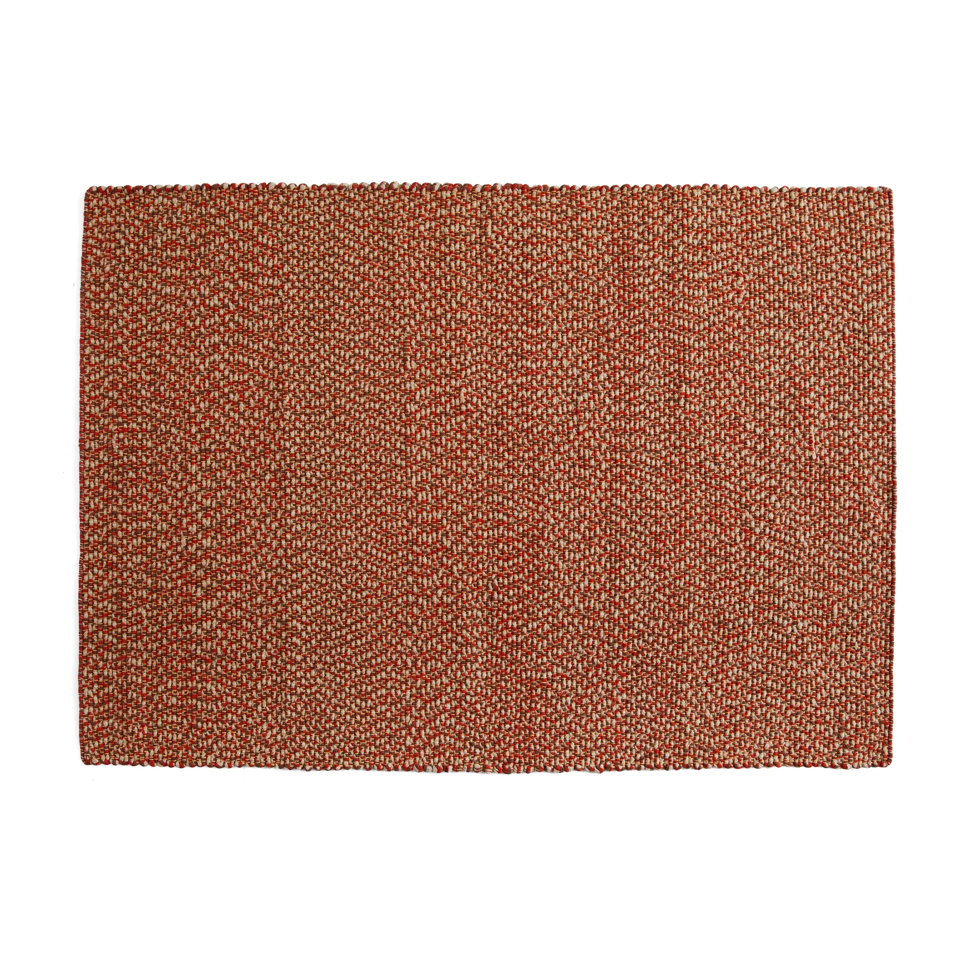 Braided matta 170x240 cm, Red HAY