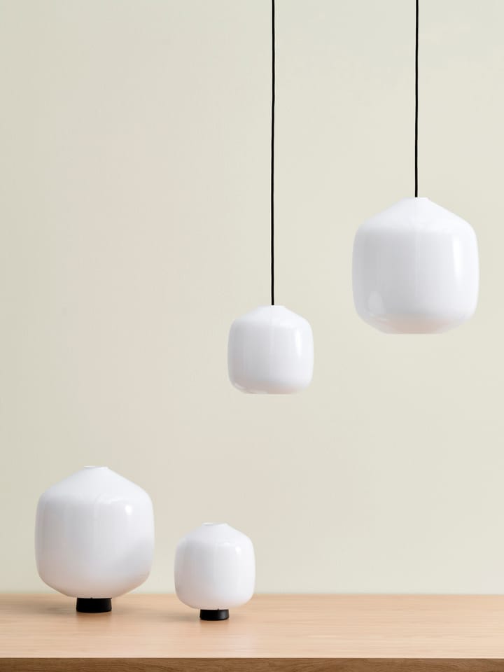 Buoy pendel Ø20 cm, Opal glass-clay white HAY