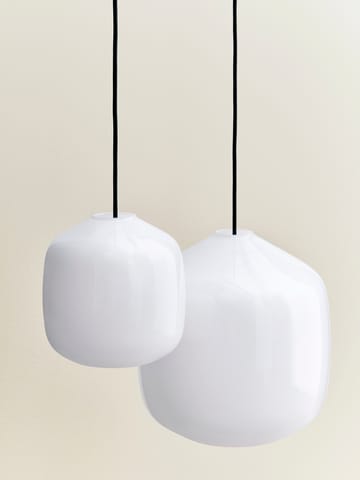 Buoy pendel Ø20 cm - Opal glass-clay white - HAY