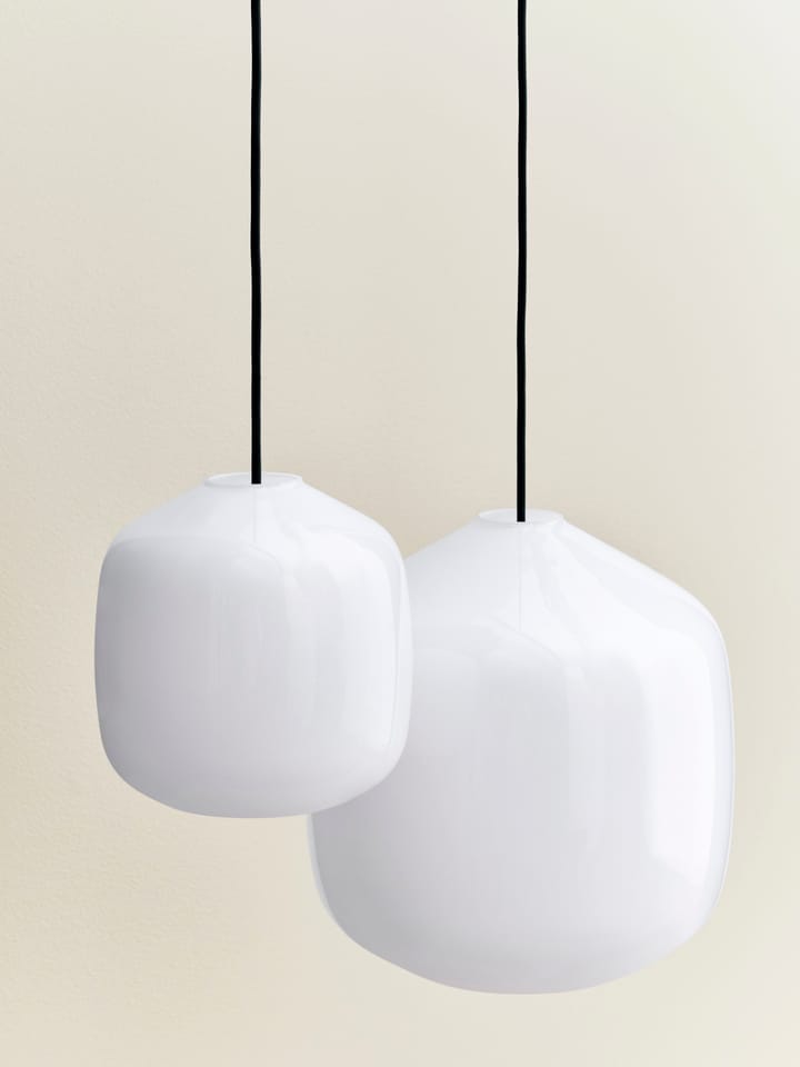 Buoy pendel Ø20 cm, Opal glass-clay white HAY
