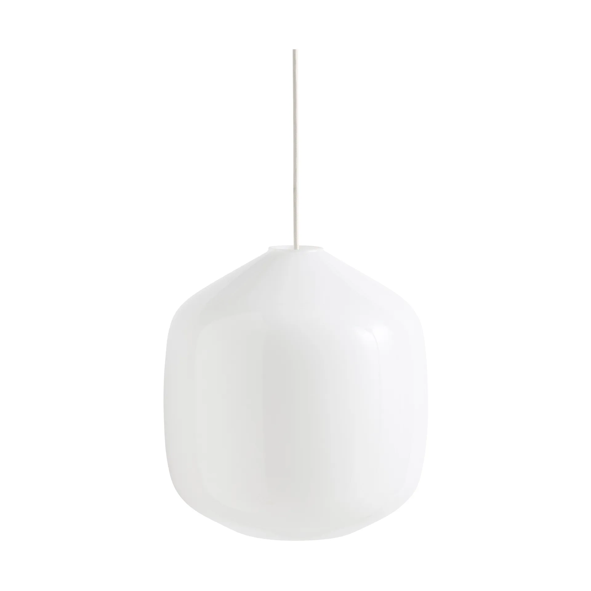 Buoy pendel Ø30 cm, Opal glass-clay white HAY