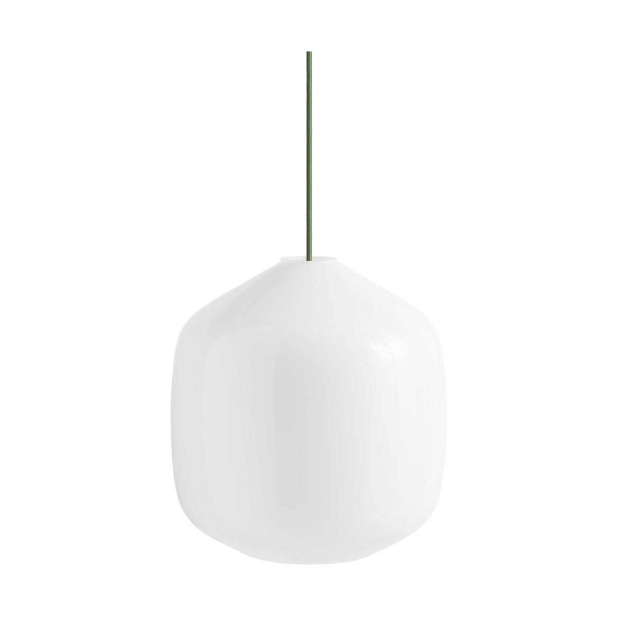 HAY Buoy pendel 30 cm Opal glass-garden green | Skandinavisk Design | Taklampor & Pendlar | Vit