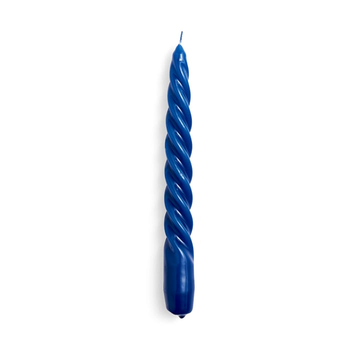 Candle Twist ljus - Blue - HAY