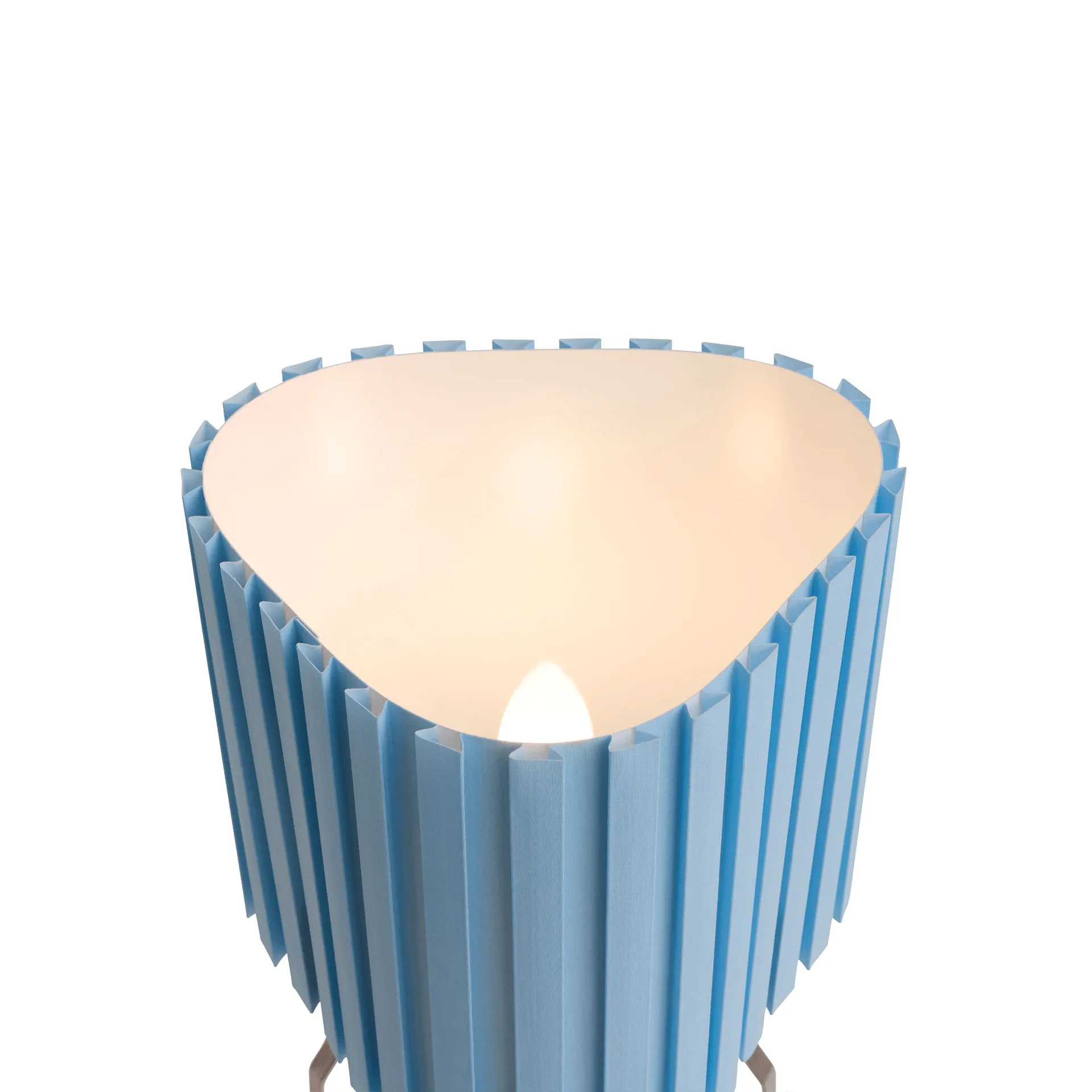 Canelé bordslampa, Soft blue HAY Canelé bordslampa, Soft blue HAY
