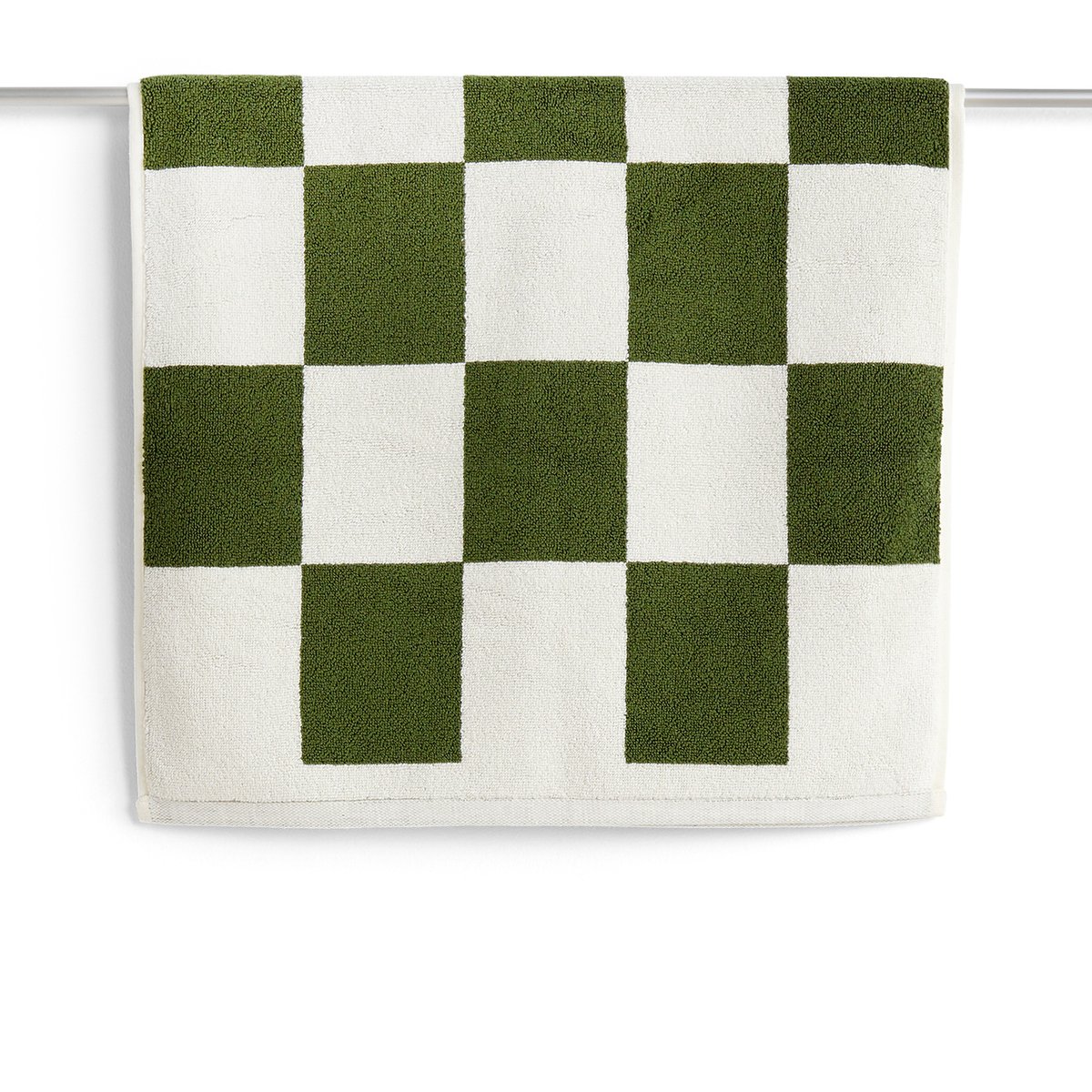 HAY Check badrumsmatta 50x90 cm Matcha | Skandinavisk Design | Badrumsmattor | Brun