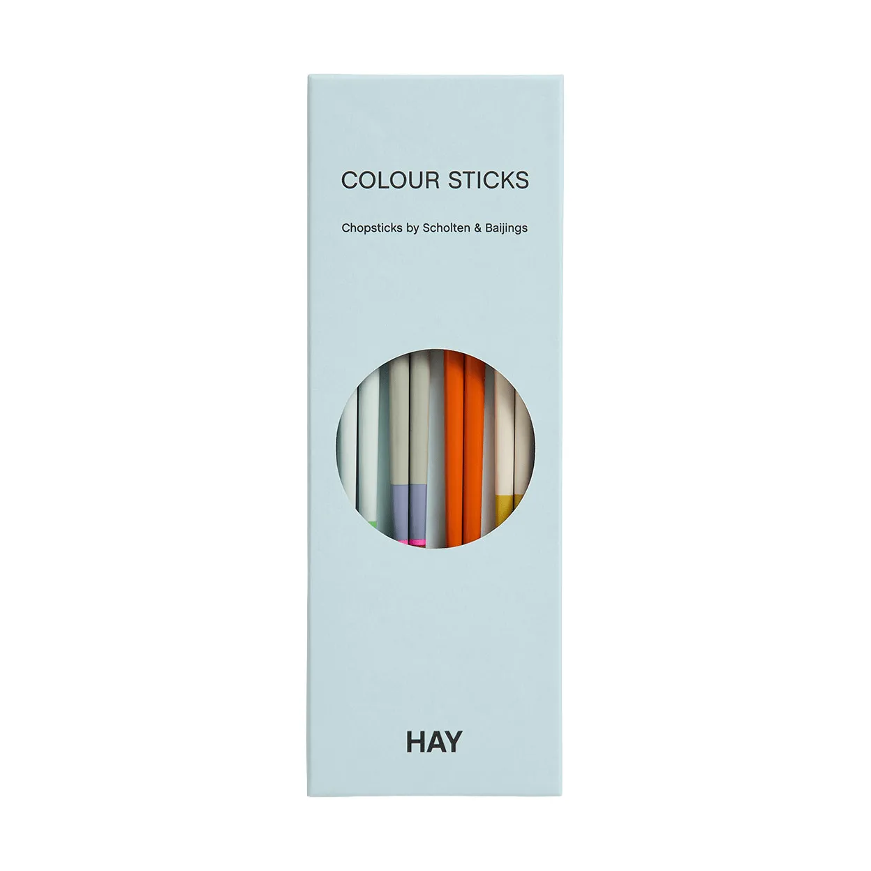 Colour ätpinnar 4-pack, Bright HAY