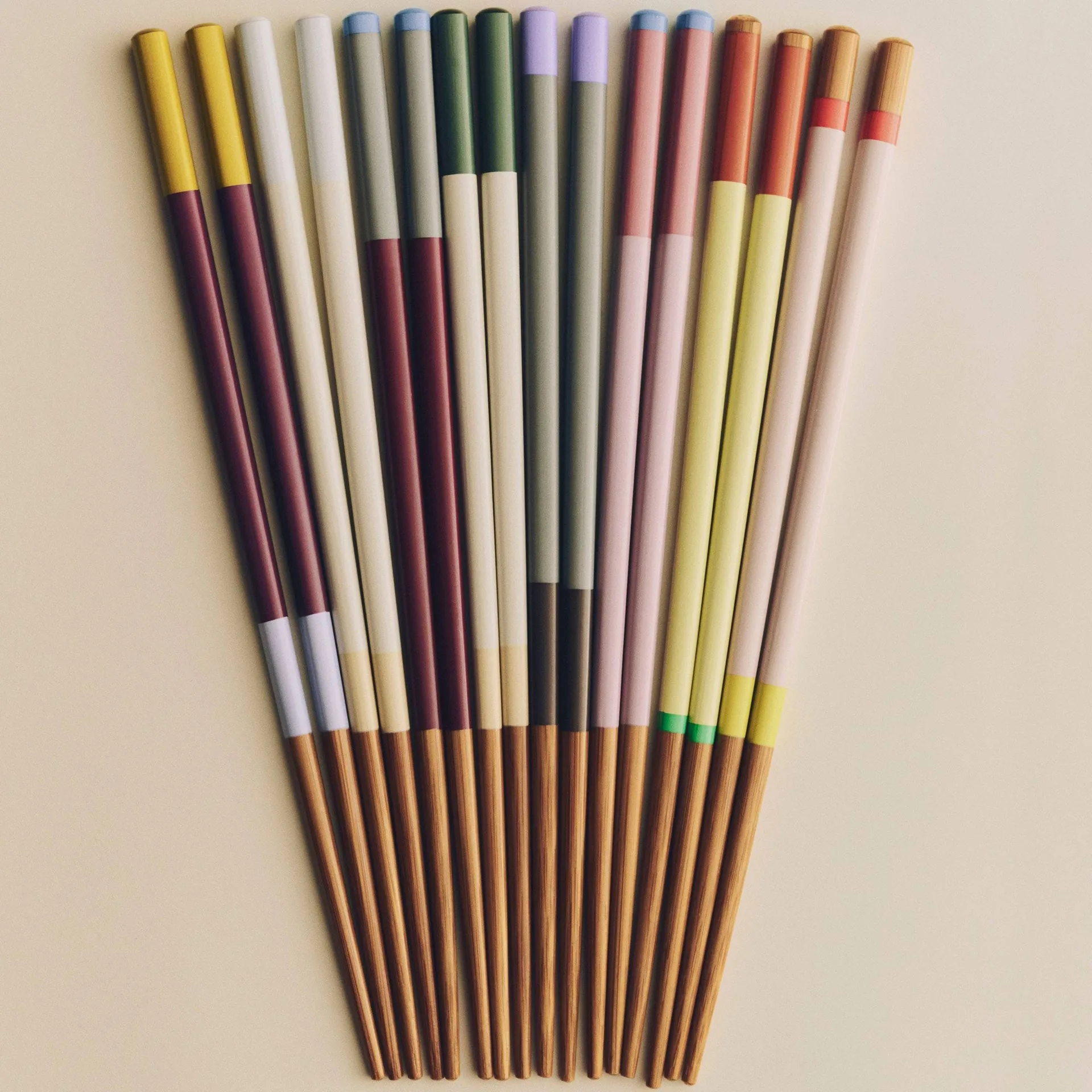 Colour ätpinnar 4-pack, Bright HAY