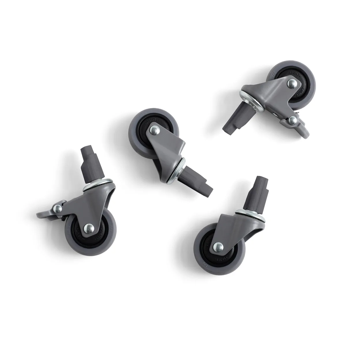 HAY Colour Crate hjul 4-pack Stor