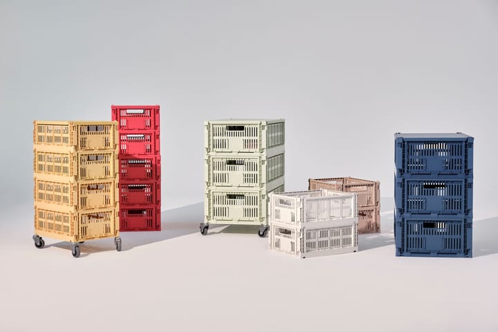 Colour Crate hjul 4-pack - Stor - HAY