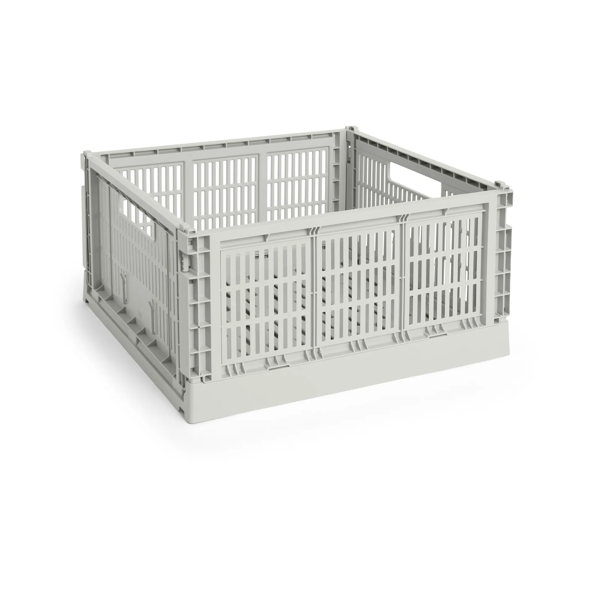 Colour Crate L Square 42x42 cm, Grey HAY
