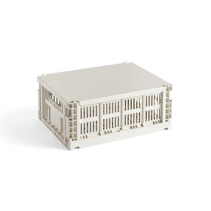 Colour Crate lock medium - Off-white - HAY