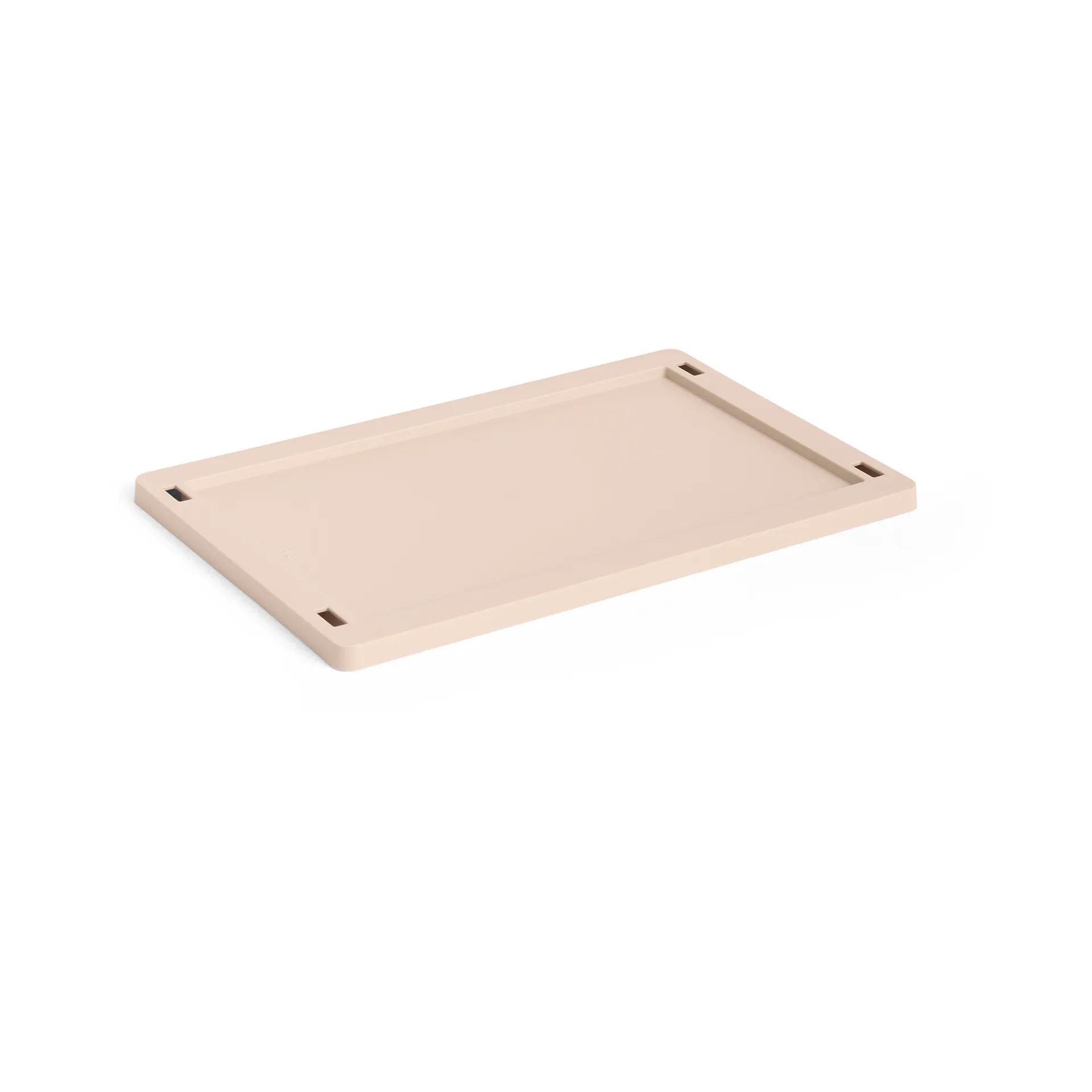 Colour Crate lock plastic small, Powder HAY