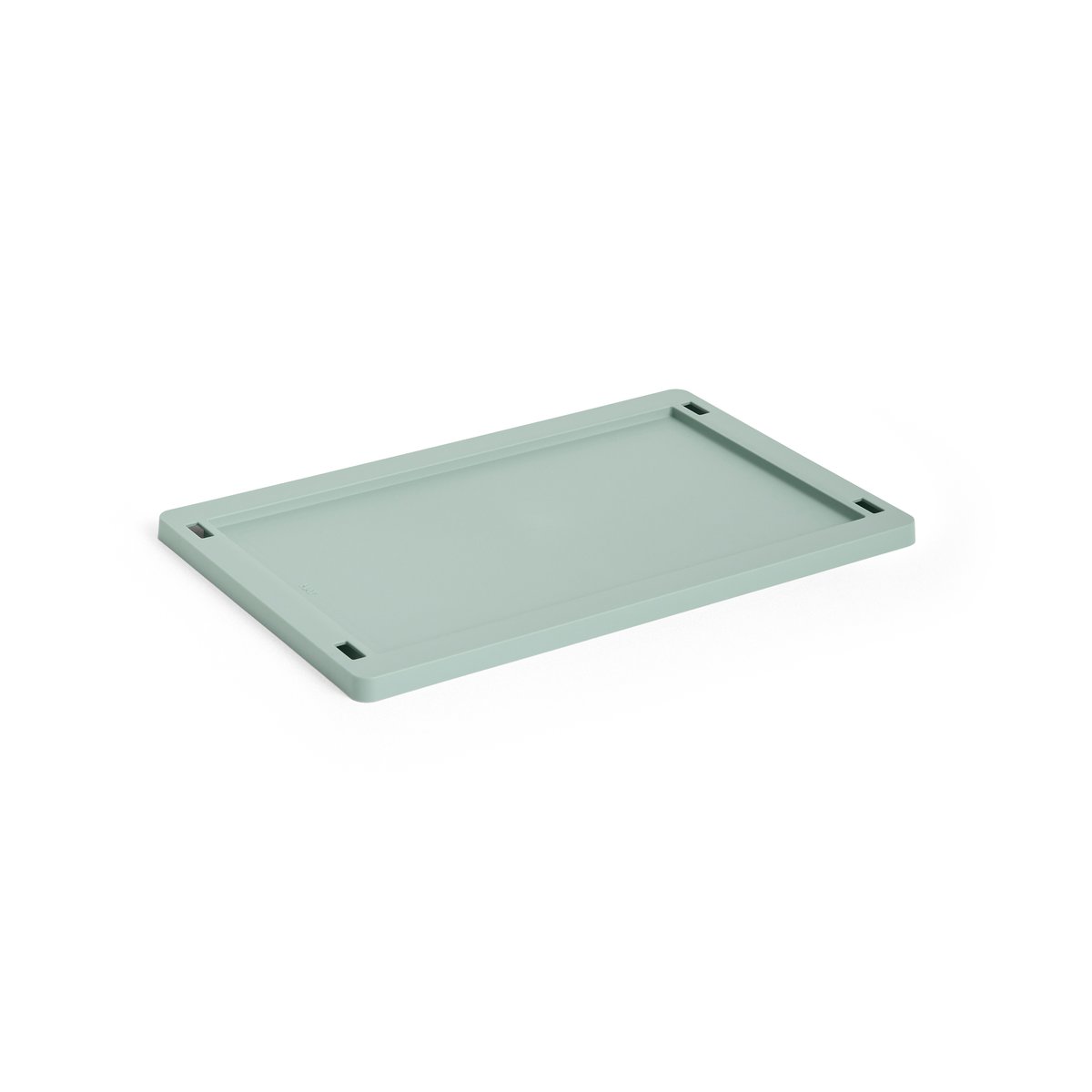 HAY Colour Crate lock plastic small Sage green | Skandinavisk Design | Lock & Tillbehör | Grön