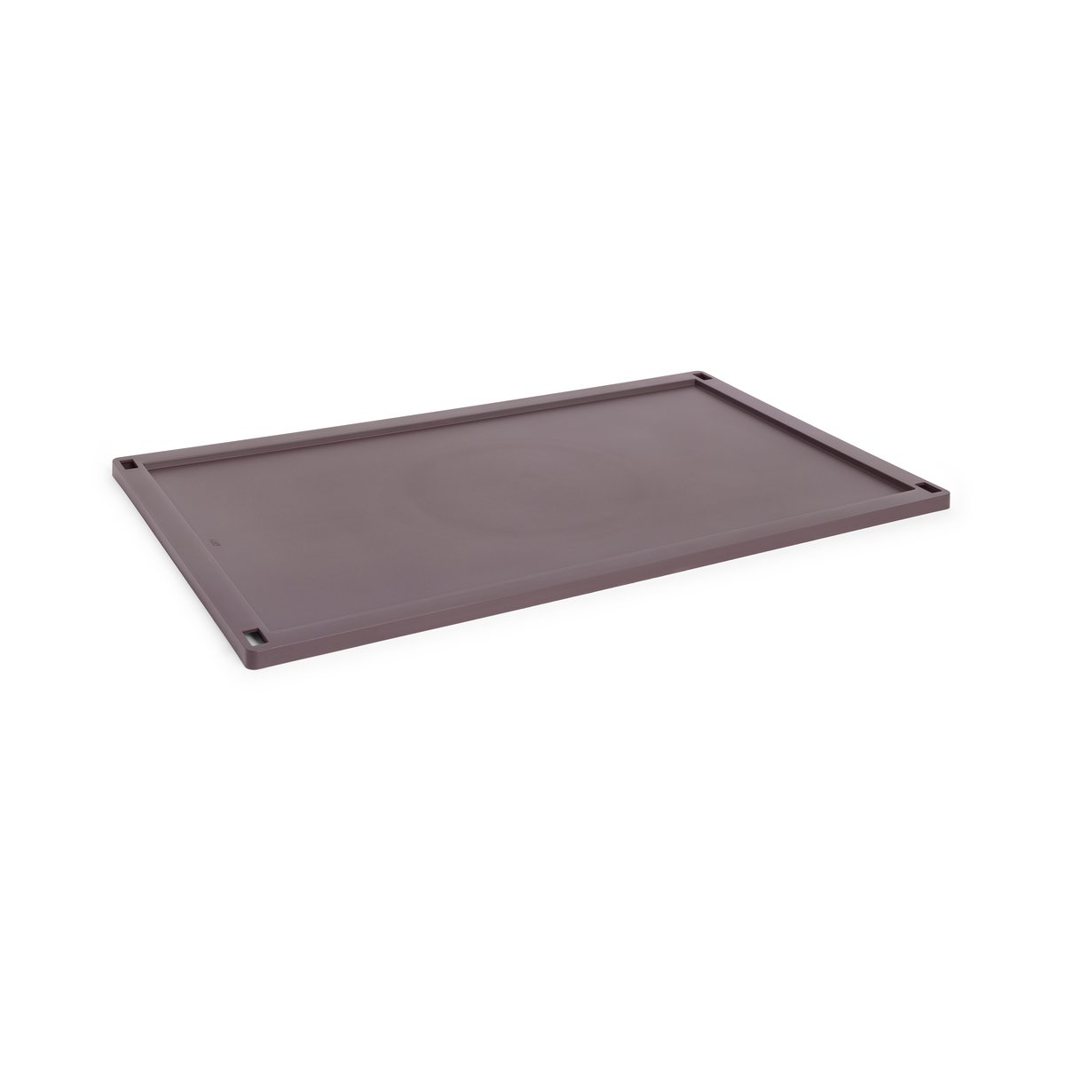 HAY Colour Crate lock plastic x-large Bordeaux | Skandinavisk Design | Lock & Tillbehör | Röd
