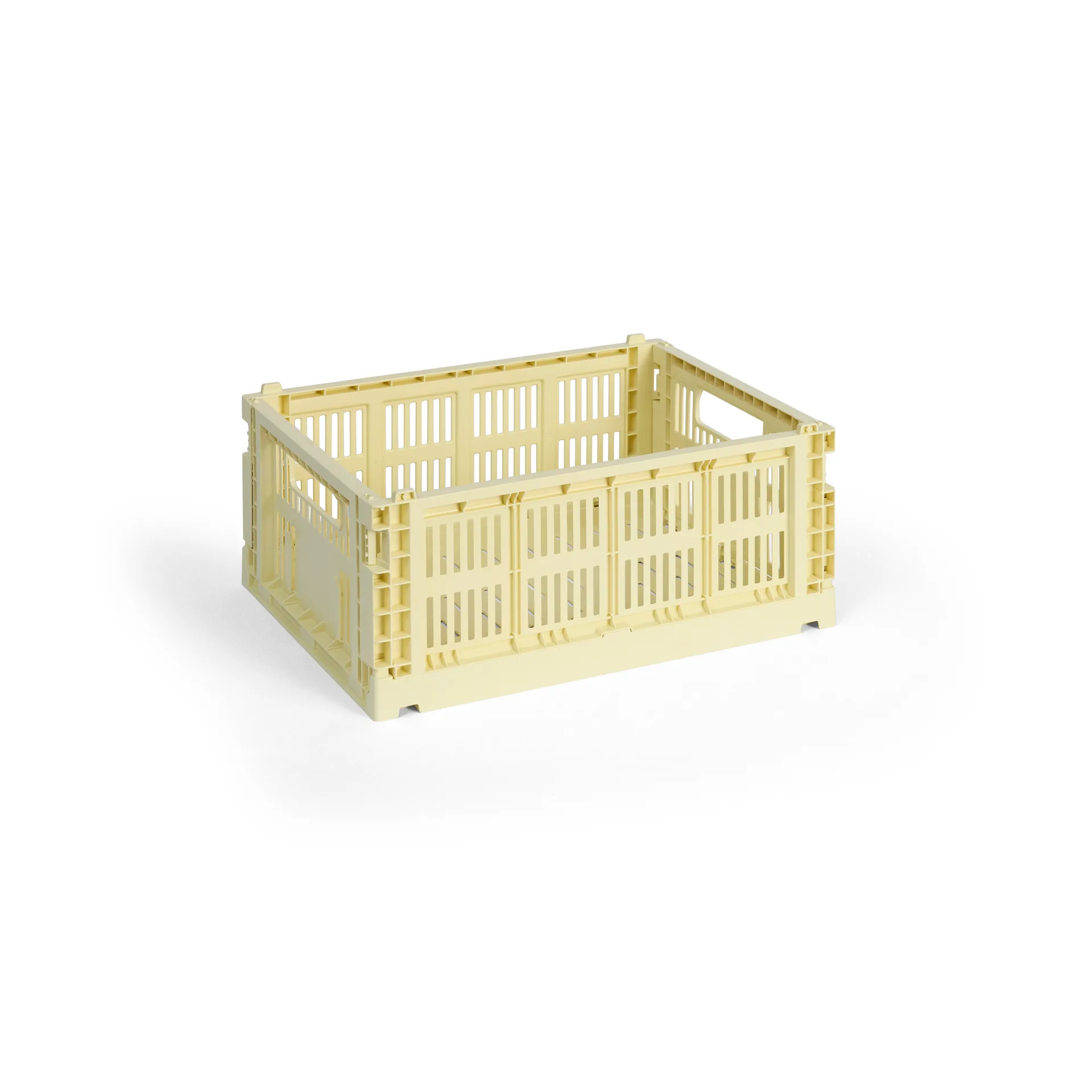 Colour Crate M 26,5x34,5 cm, Light yellow HAY