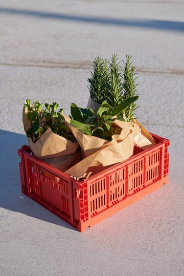 Colour Crate M 26,5x34,5 cm - Red - HAY