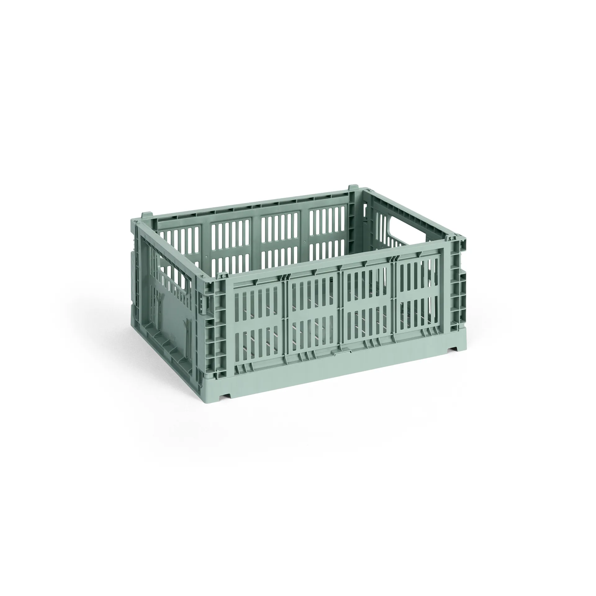 Colour Crate M 26,5x34,5 cm, Sage green HAY