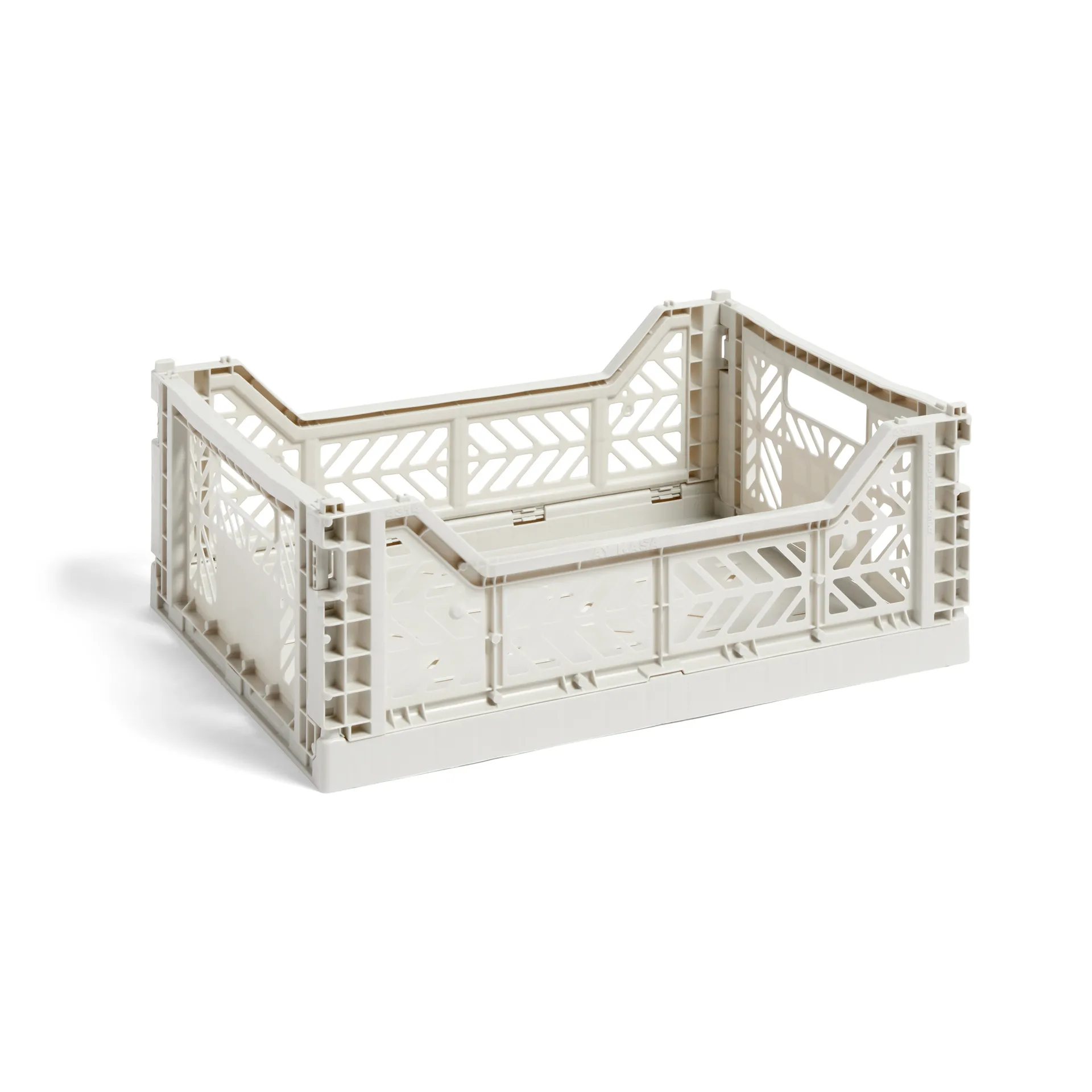 Colour Crate M 30x40 cm, Light grey HAY