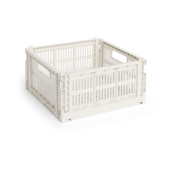 Colour Crate M Square 29,5x29,5 cm, Off white HAY
