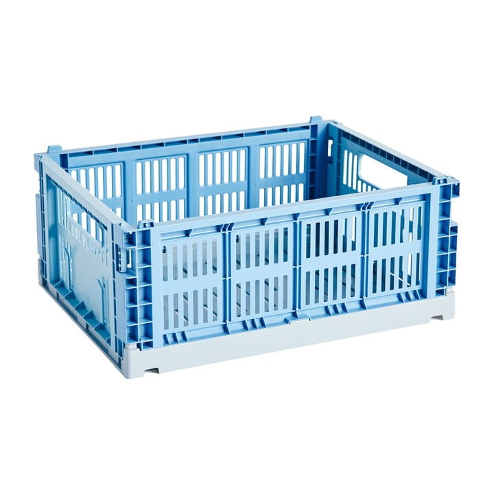 Colour Crate Mix M 26,5x34,5 cm - Sky blue - HAY