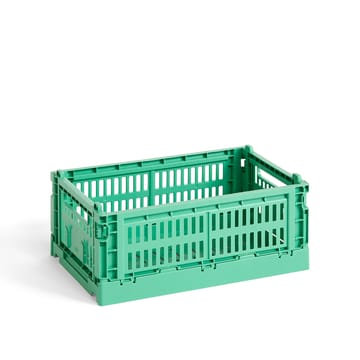 Colour Crate S 17x26,5 cm - Dark mint - HAY