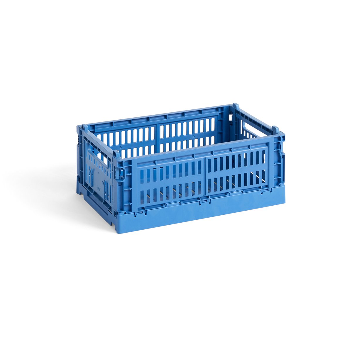 HAY Colour Crate S 17x26,5 cm Electric blue | Skandinavisk Design | Förvaringskorgar | Blå
