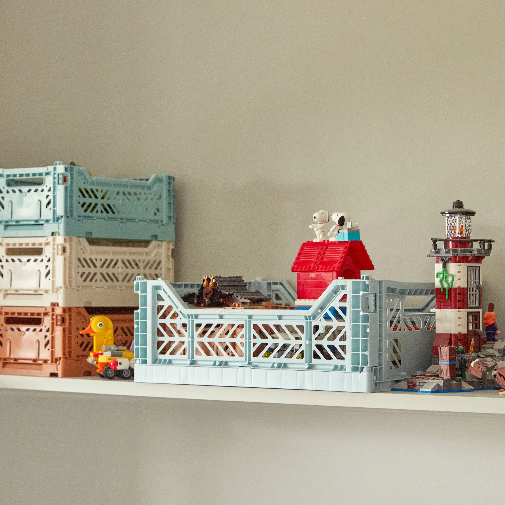 Colour Crate S 17x26,5 cm, Tan HAY