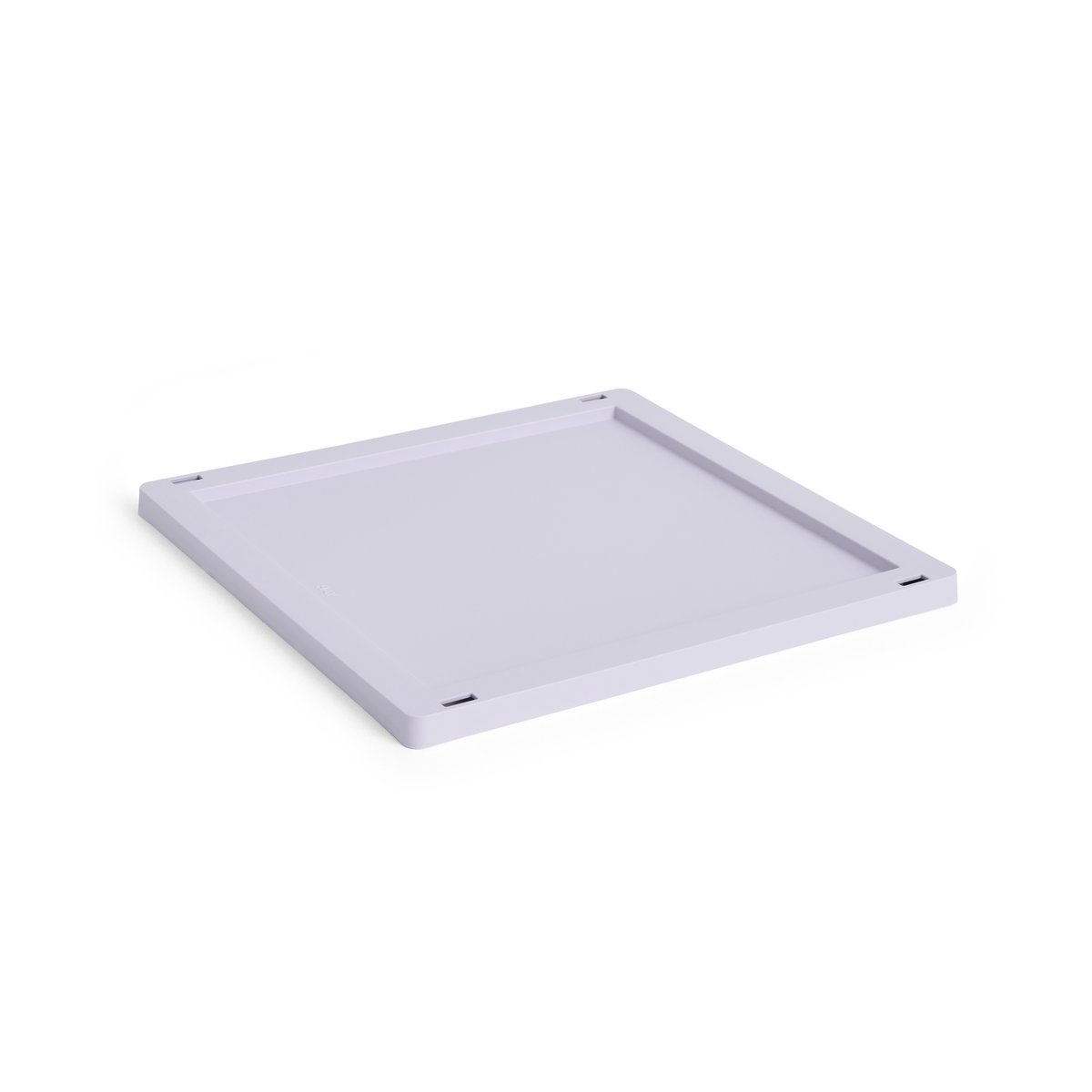 HAY Colour Crate Square/Cube lock plastic medium Lavender