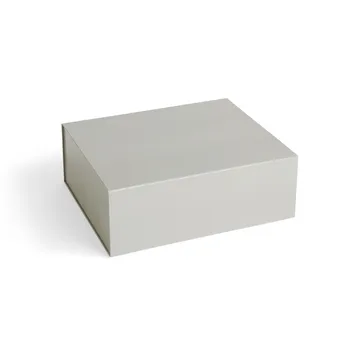 Colour Storage M låda med lock 29,5x35 cm - Grey - HAY