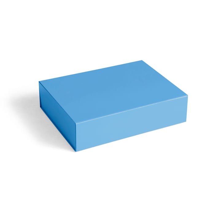 Colour Storage S låda med lock 25,5x33 cm - Sky blue - HAY