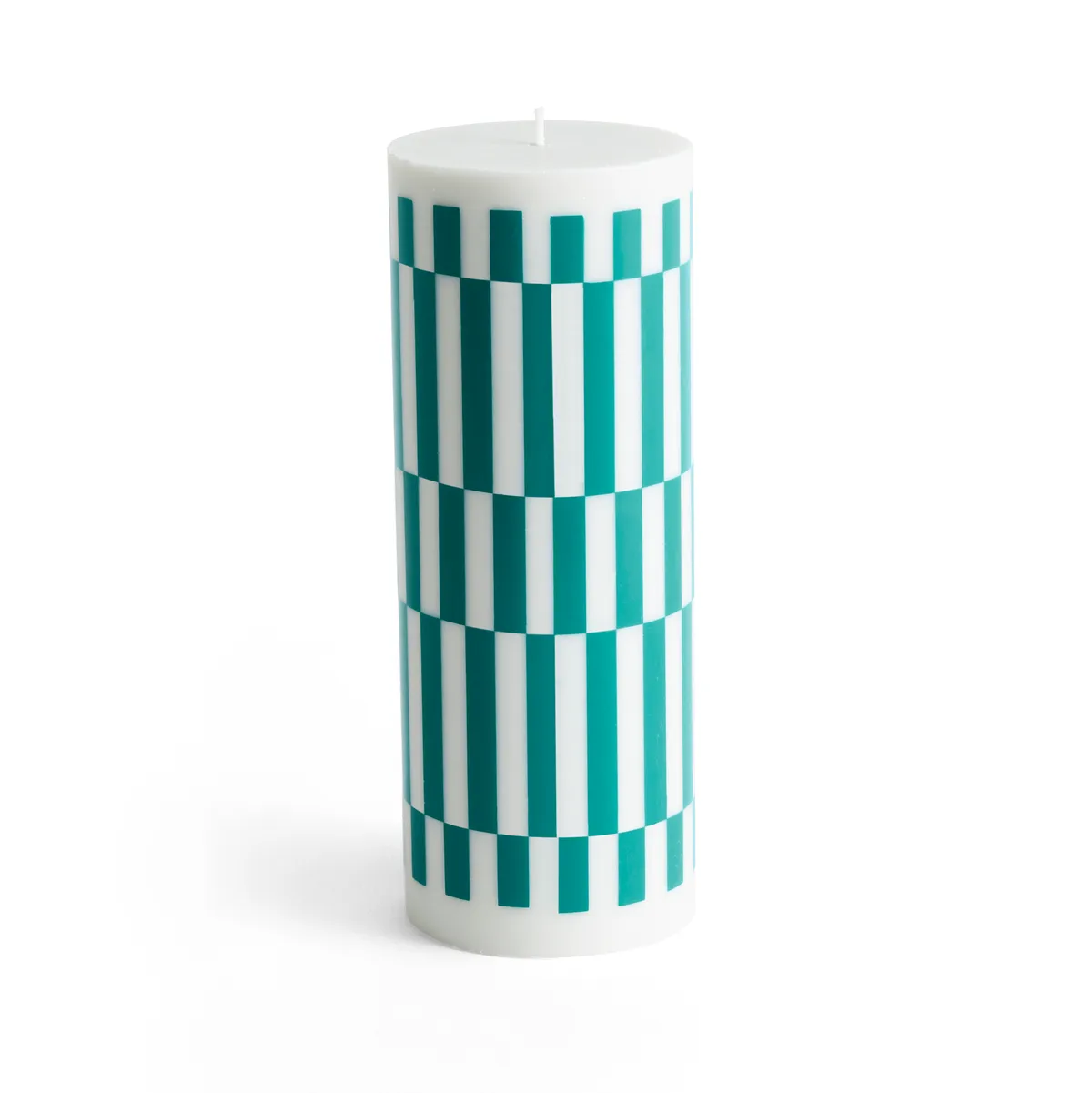 HAY Column Candle blockljus large 25 cm Light grey-green