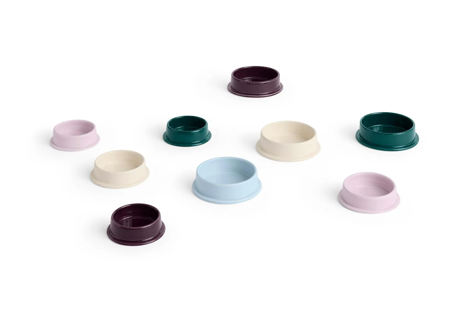 Column Candleholder ljuslykta M 11 cm, Dusty blue HAY